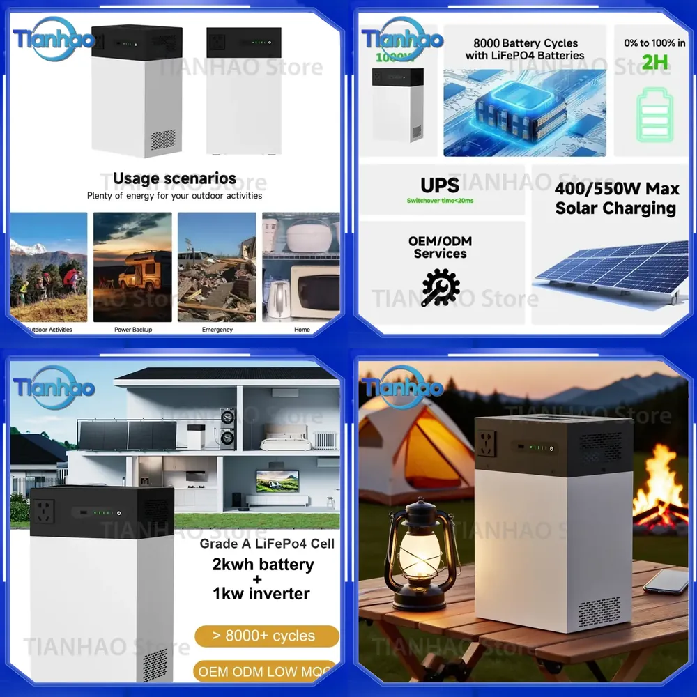 Outdoor Power Bank With Ac Outlet - Generatore Solare Portatile 100W con Presa