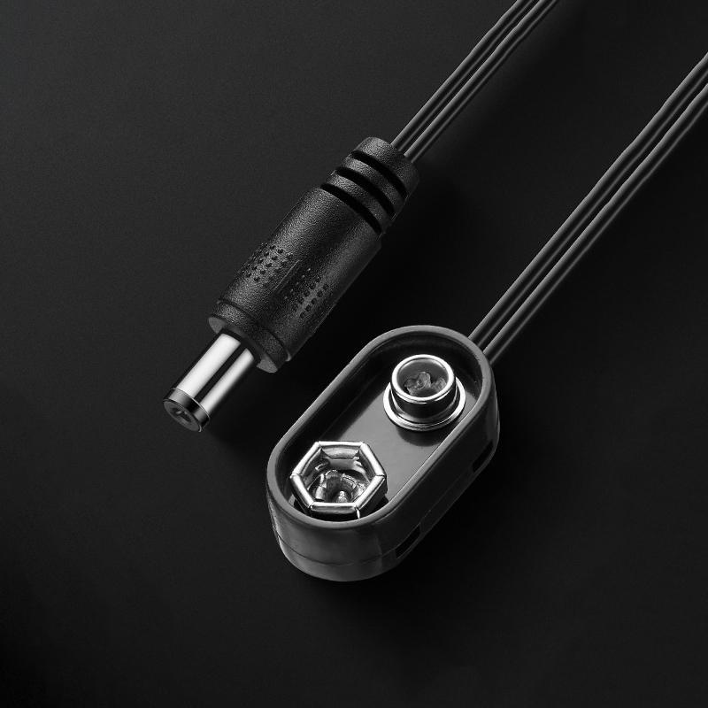 Outdoor Power Jack - Convertitore Clip Batteria 9V con Cavo