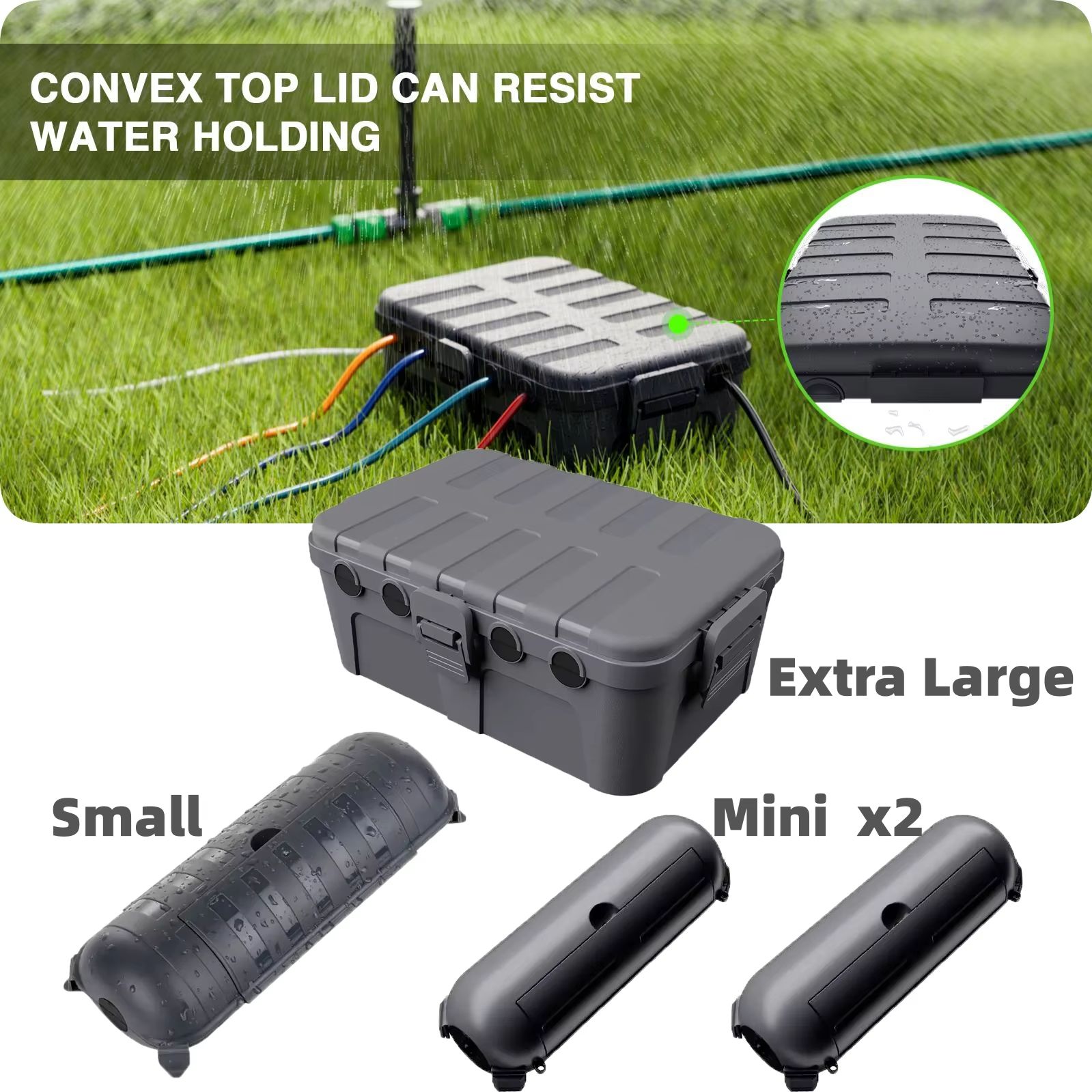 Outdoor Power Point Cover - Coperture Grandi Impermeabili per Cavi Elettrici