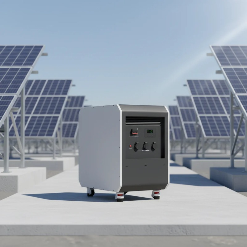 Outdoor Power Station - Nuova Batteria LiFePO4 per Accumulo Energetico,