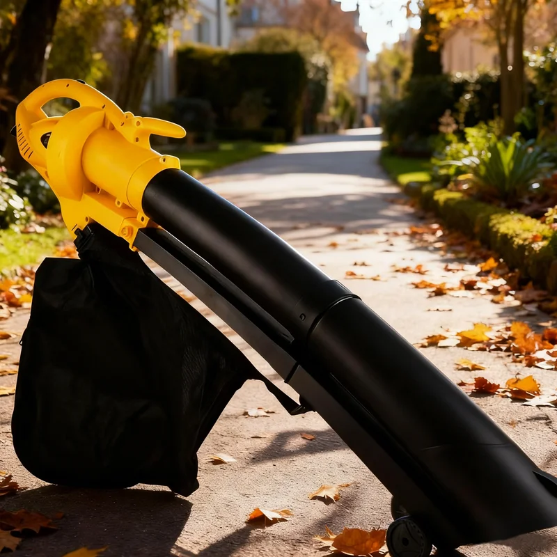Outdoor Power Vacuum - Soffiatore elettrico per foglie ad alta