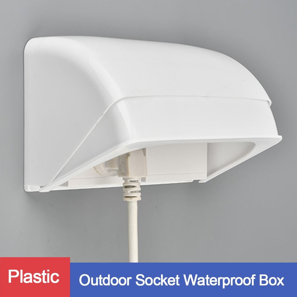 Outdoor Power Point Cover - 1 pz presa esterna scatola impermeabile