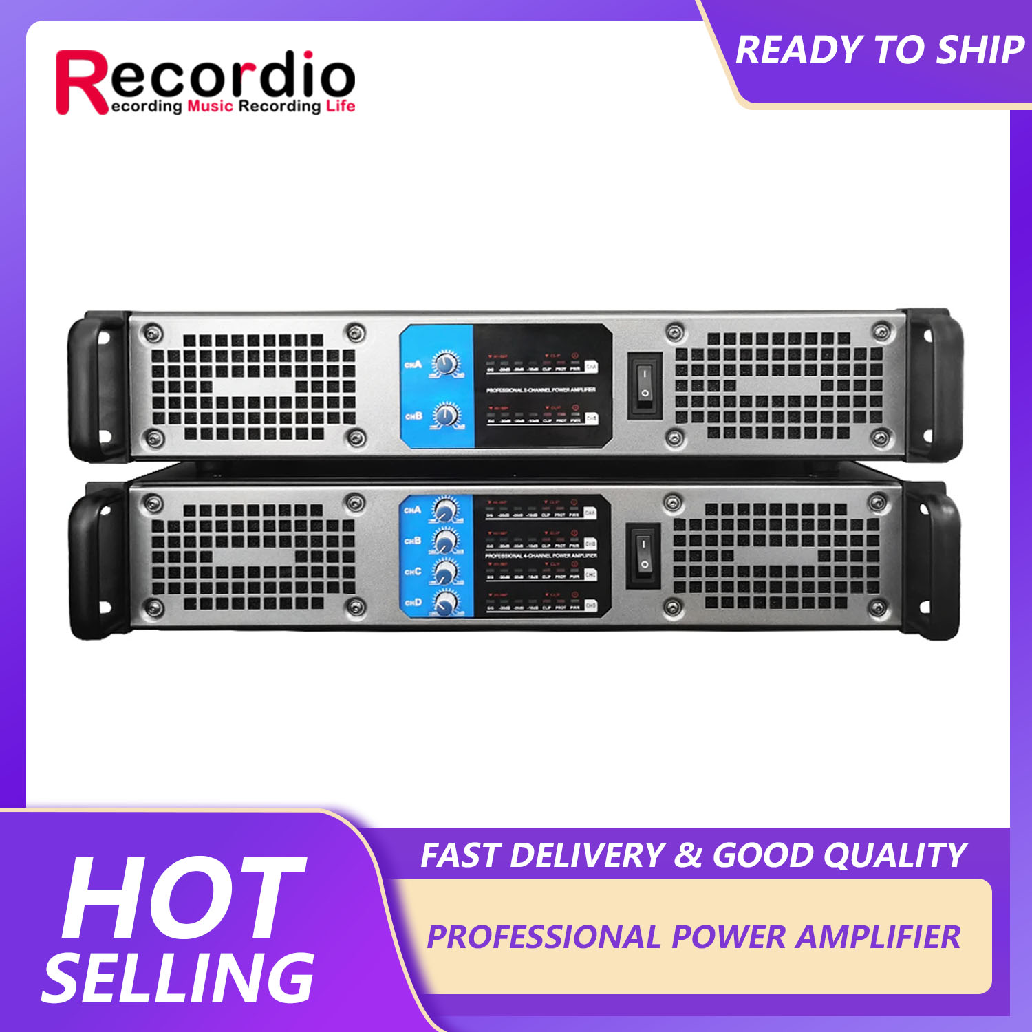 Outdoor Power Amplifier - GAP-602 Amplificatore audio professionale ad alta