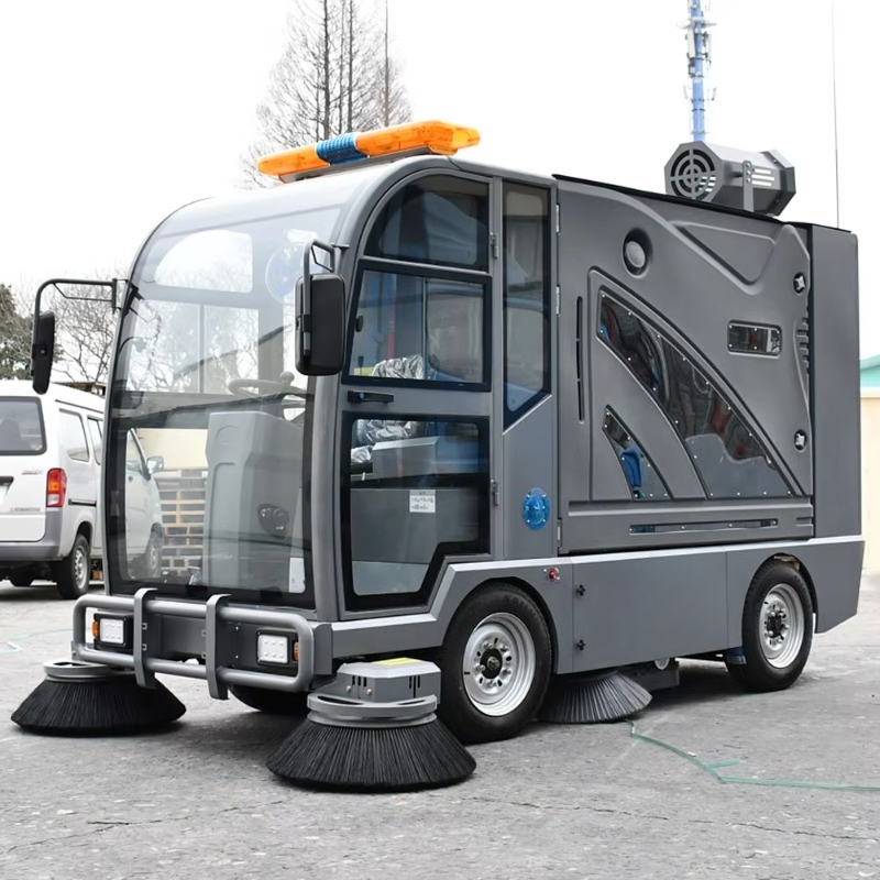 Quality Outdoor Power - Nuova Spazzatrice Stradale Elettrica Semovente YG15