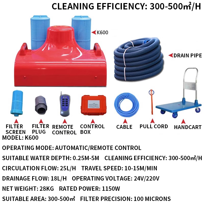 Pulitore per Piscina a Forma d - Outdoor Power Vacuum recensione e prezzo