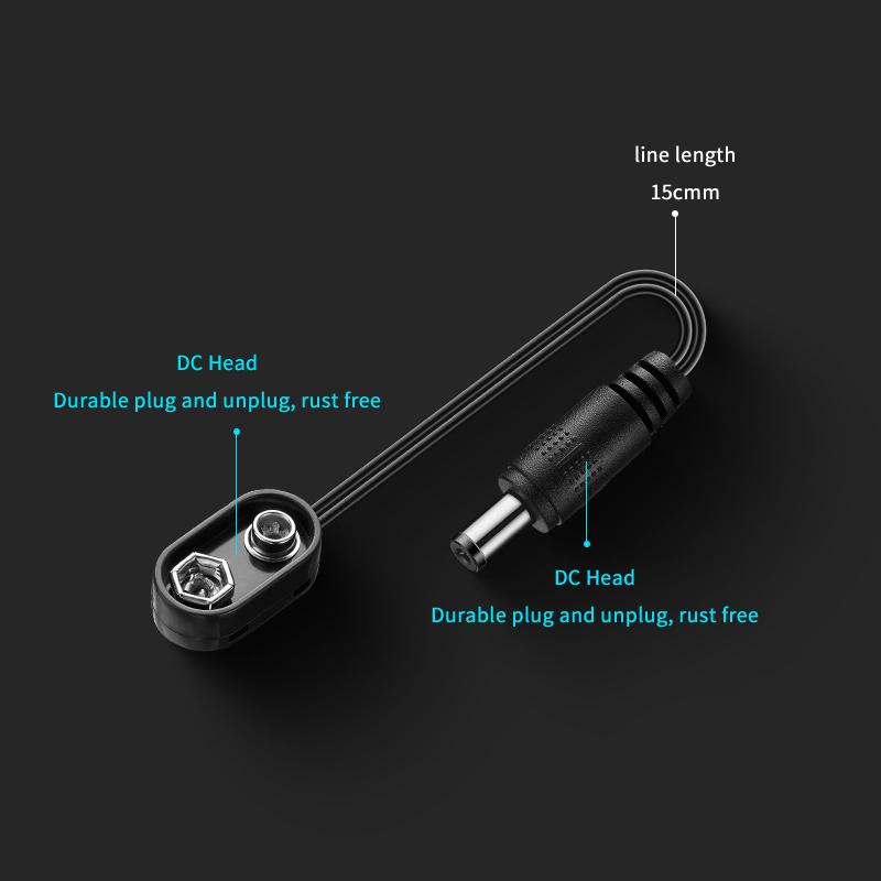 Convertitore Clip Batteria 9V  - Outdoor Power Jack recensione e prezzo