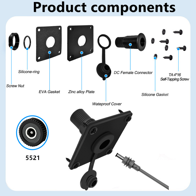 Presa da pannello IP65 imperme - Outdoor Power Jack recensione e prezzo
