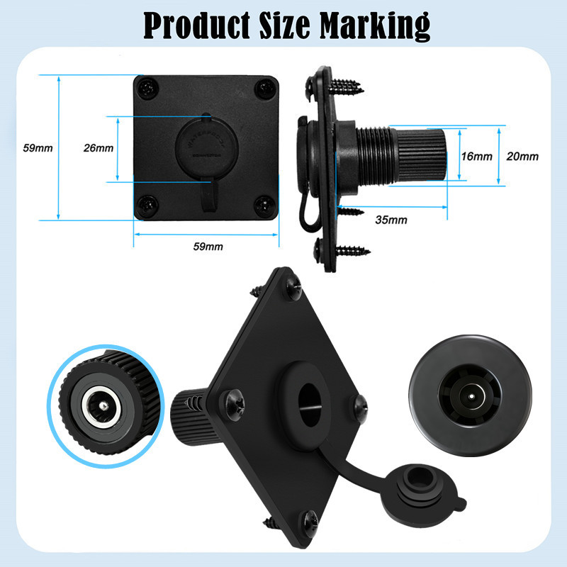 Presa da pannello IP65 imperme - Outdoor Power Jack recensione e prezzo