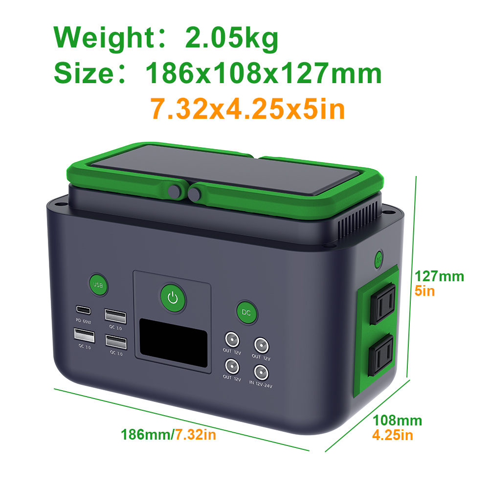 Stazione di Energia Solare Por - Outdoor Power Bank With Ac Outlet recensione e prezzo
