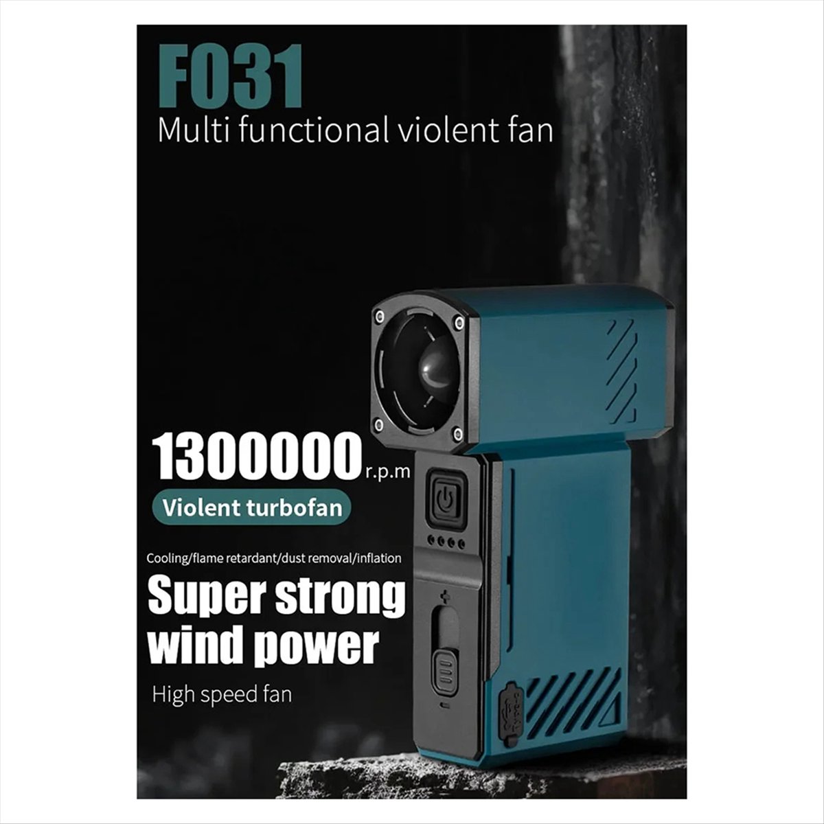 Ventilatore Portatile AA05 ad  - Outdoor Power Vacuum recensione e prezzo