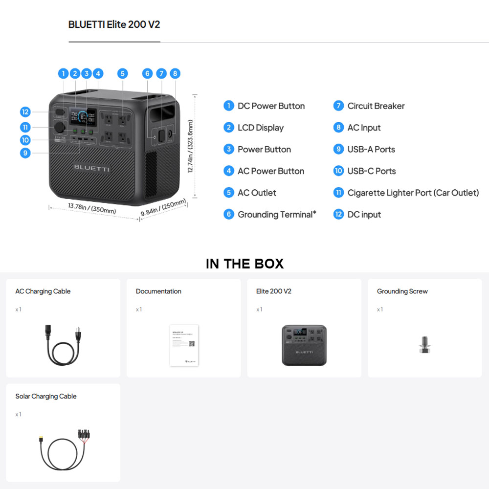 【Rinnovato】BLUETTI Elite 200 V - Outdoor Power Source recensione e prezzo