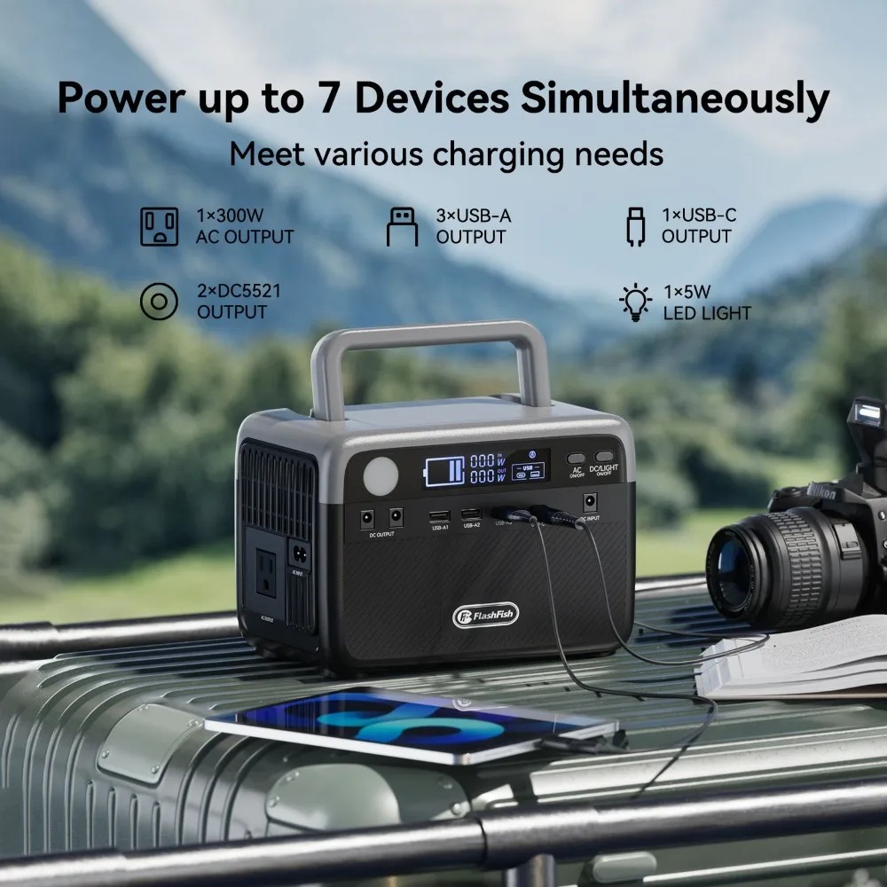 Generatore solare LiFePO4 da 2 - Outdoor Power Bank With Ac Outlet recensione e prezzo