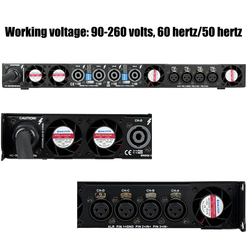 Paulkitson PD43000 4x3000W 8Ω  - Outdoor Power Amplifier recensione e prezzo